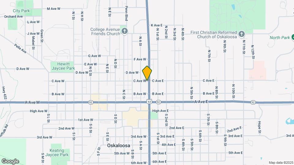 327 N Market St, Unit 327 Map and Location Details