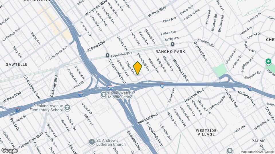 2650 Tilden Ave Map and Location Details