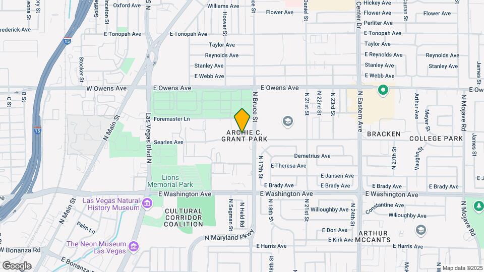 1601-1721 Searles Ave Map and Location Details