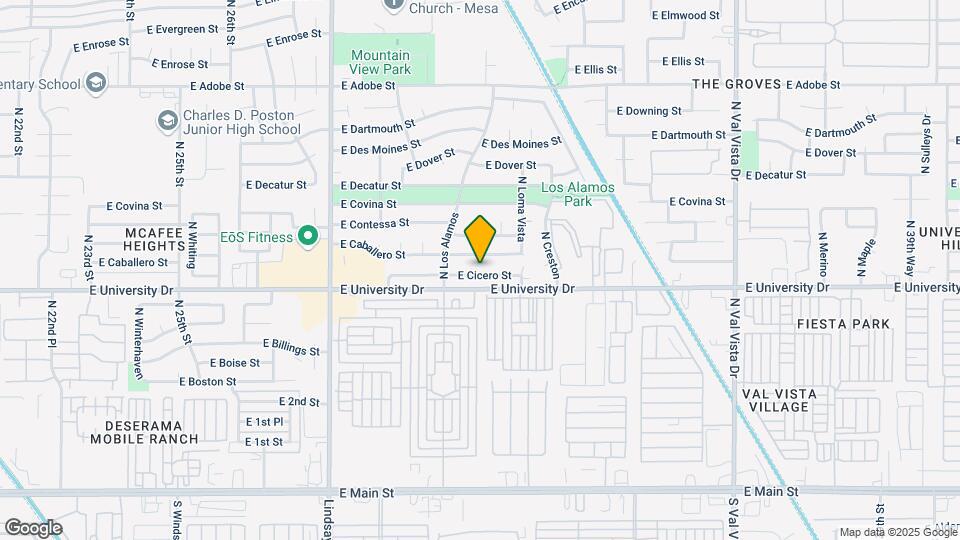 3102 E Cicero St Map and Location Details