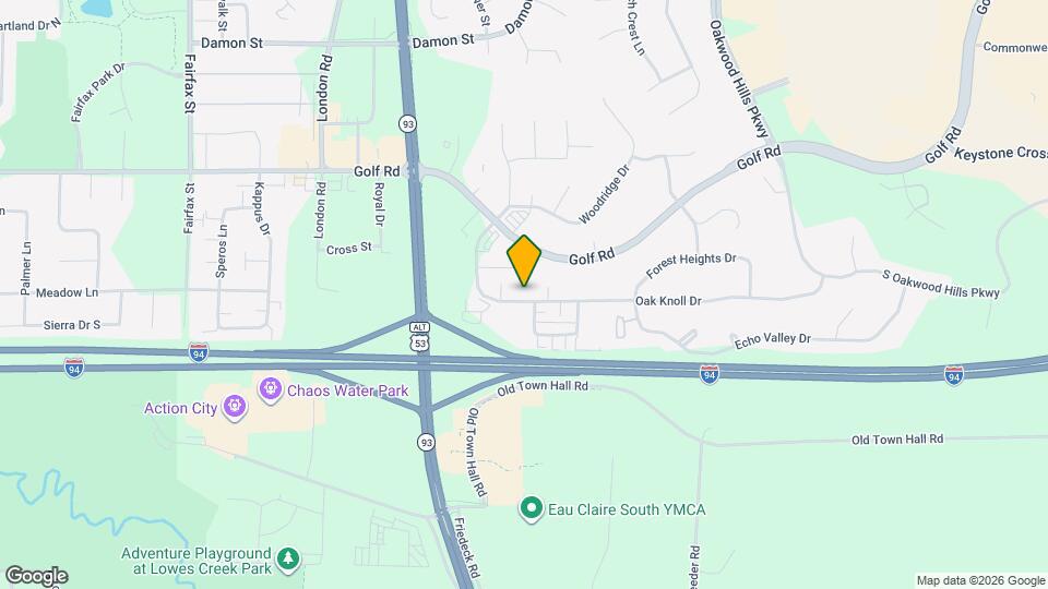 3218 Oak Knoll Dr Map and Location Details