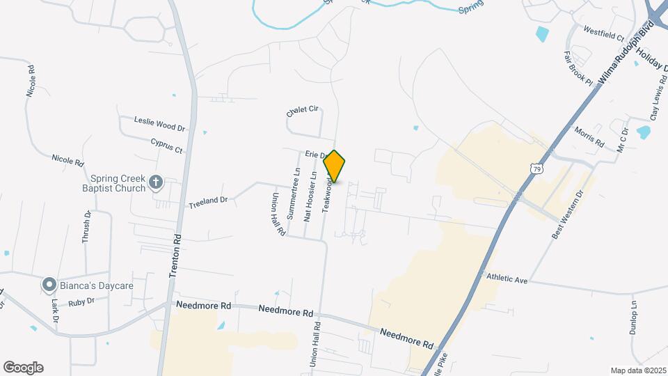 2825 Teakwood Dr Map and Location Details