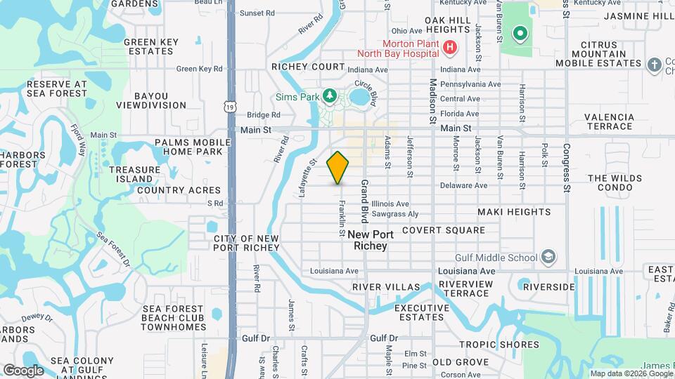 5618 Delaware Ave Map and Location Details