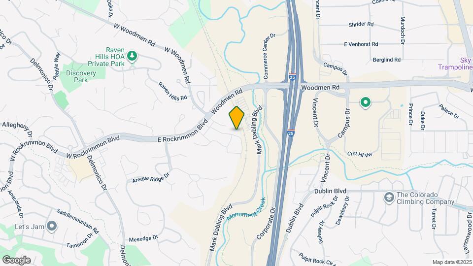 6719 Overland Dr Map and Location Details