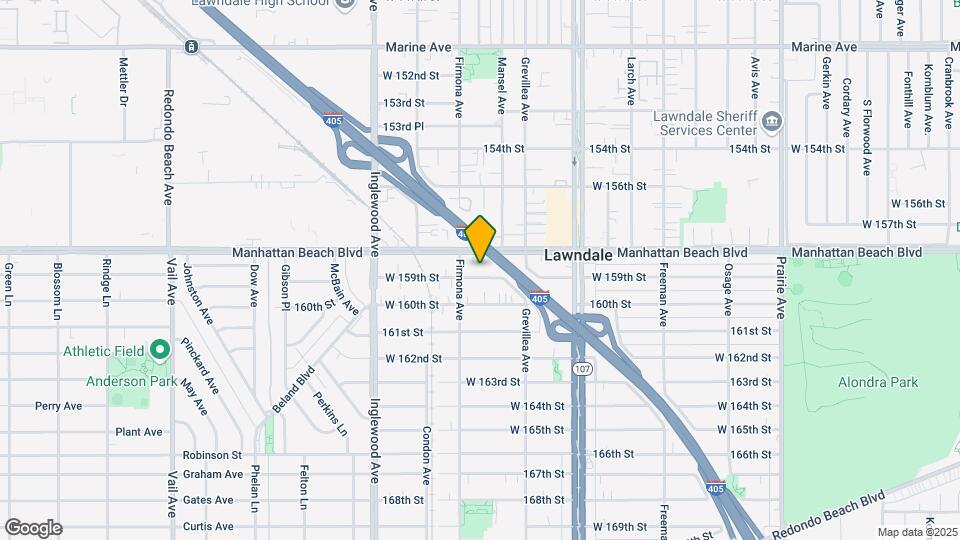 4555 W 159th St Map and Location Details