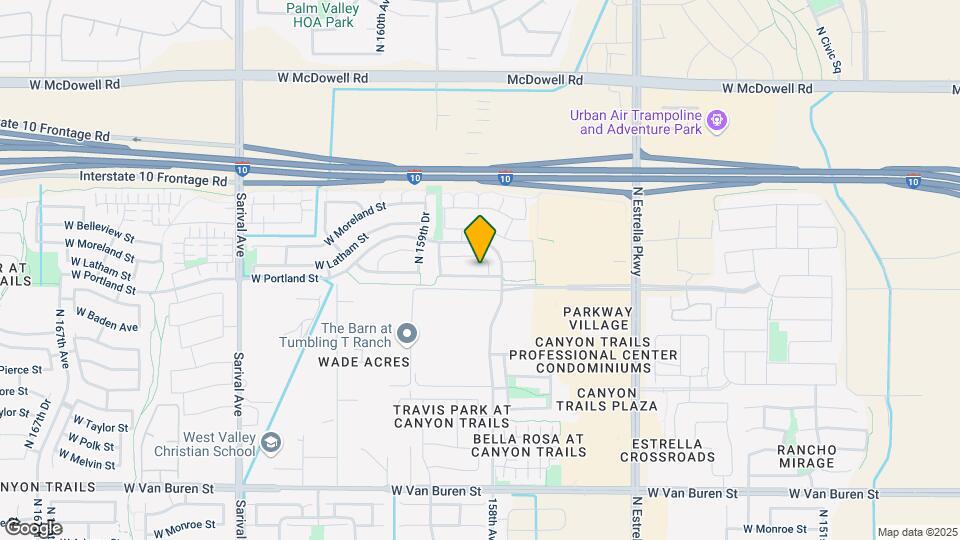 15818 W Diamond St Map and Location Details