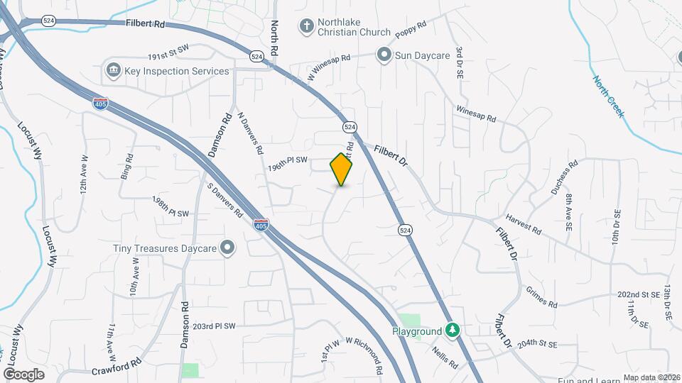 19711 Bartlett Rd Map and Location Details