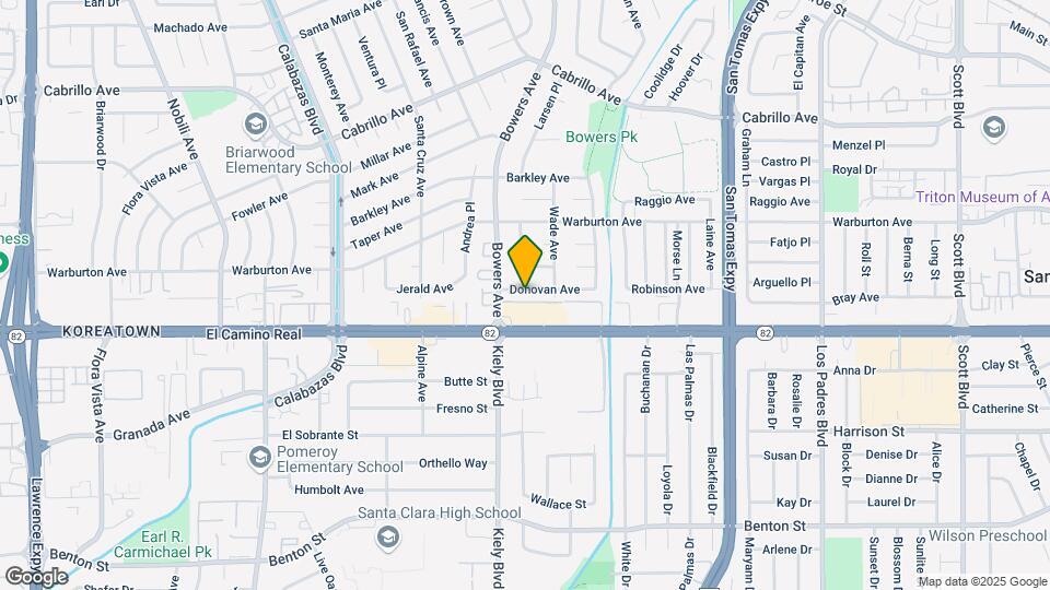 2756 Donovan Ave Map and Location Details