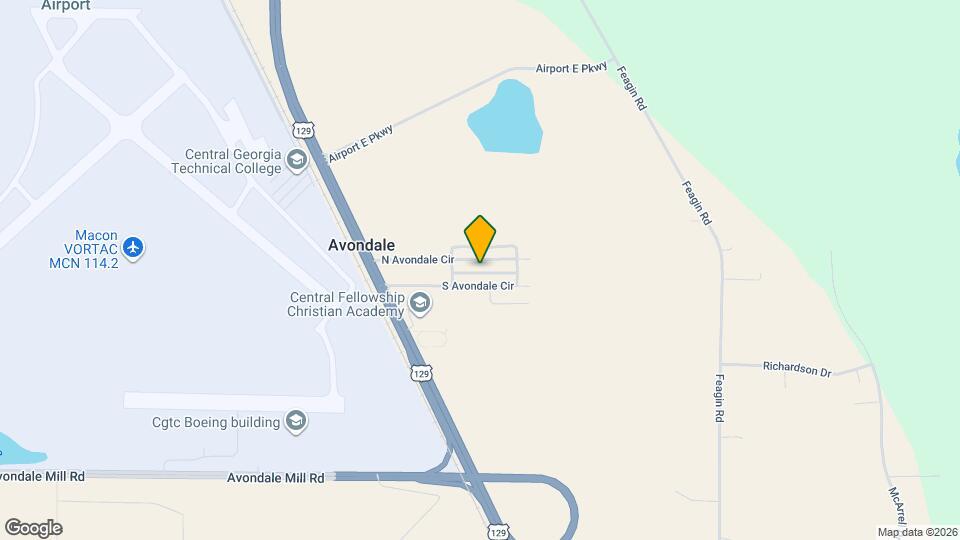 8410 Hawkinsville Rd Mapa y Detalles de la Ubicación