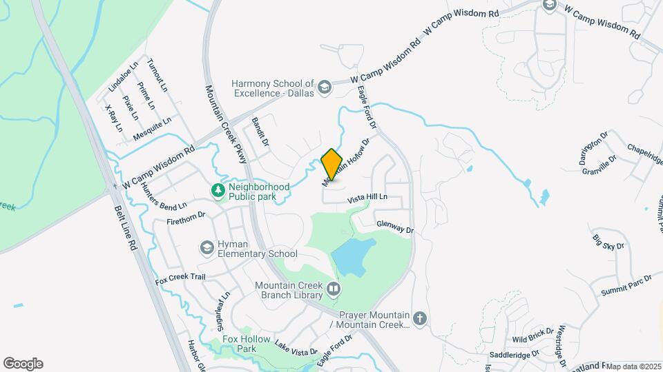 8029 Mountain Knoll Ct Map and Location Details