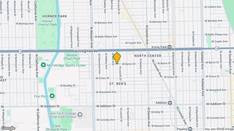 2209 W Byron St Map and Location Details