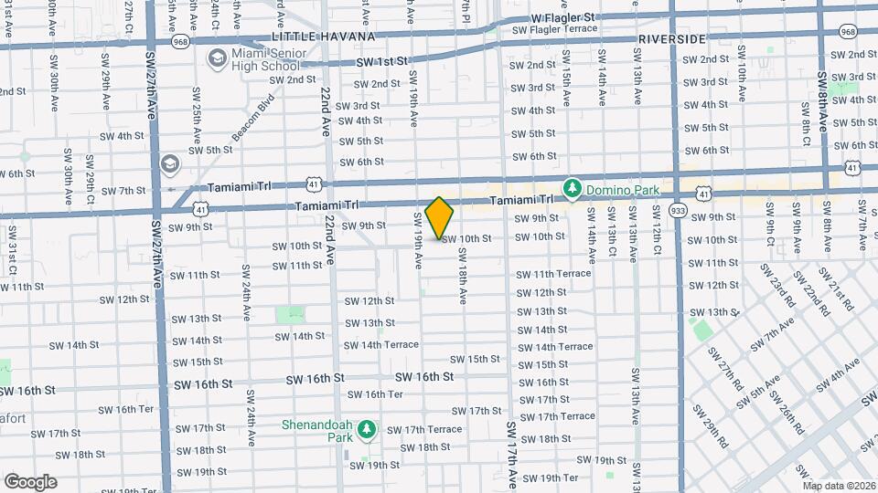 1852 SW 10th St Map and Location Details