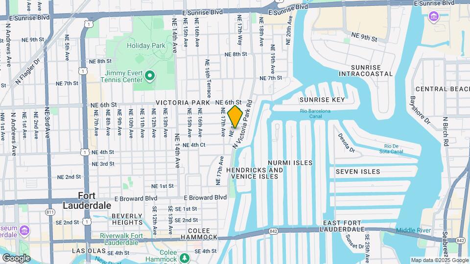 440 NE 17th Way Map and Location Details