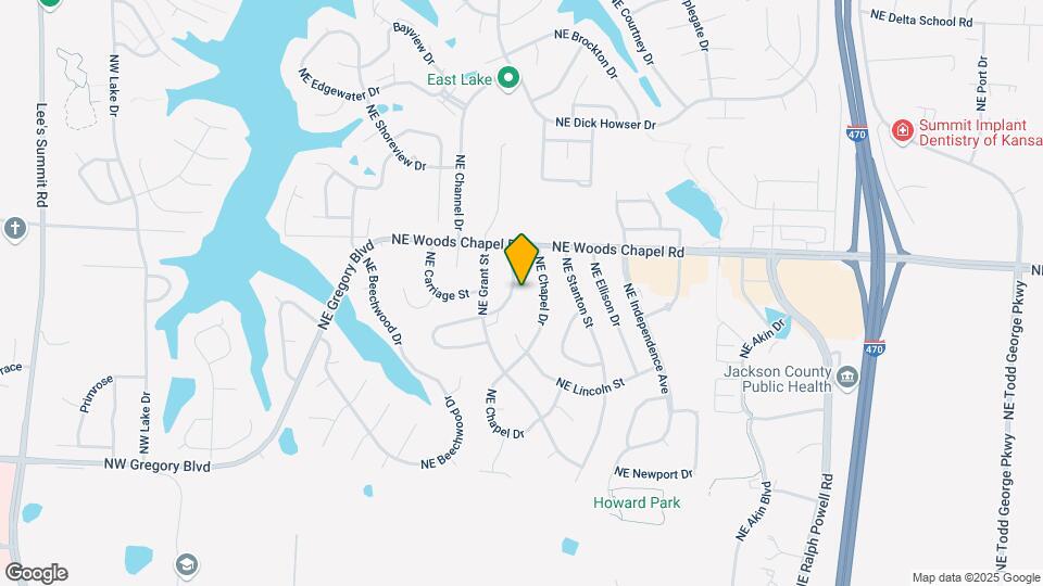 3803 NE Colonial Dr Mapa y Detalles de la Ubicación