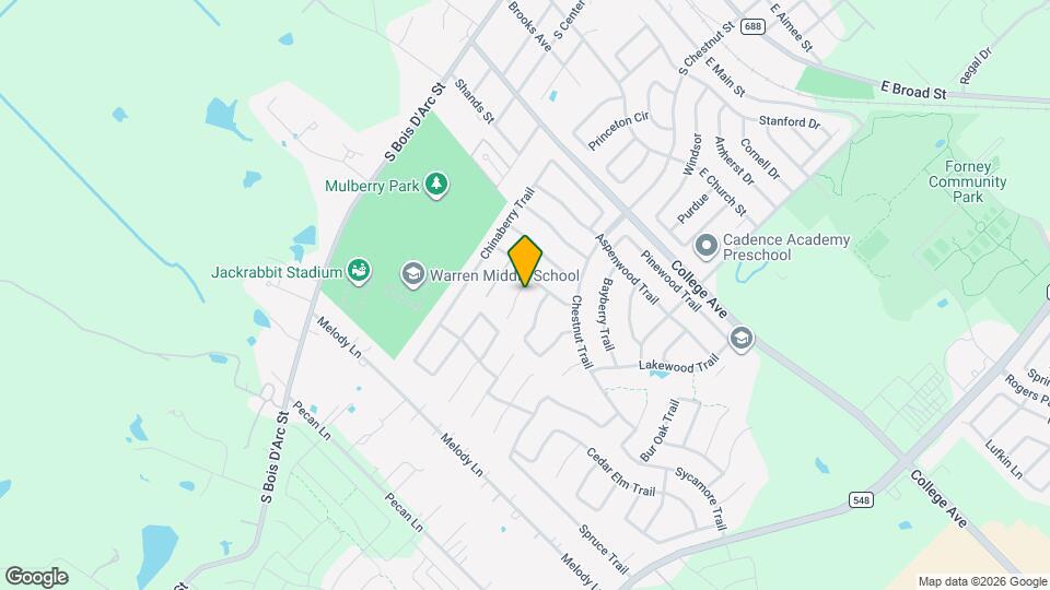 105 Fieldwood Ct Map and Location Details
