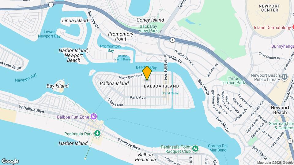 308 Coral Ave Map and Location Details