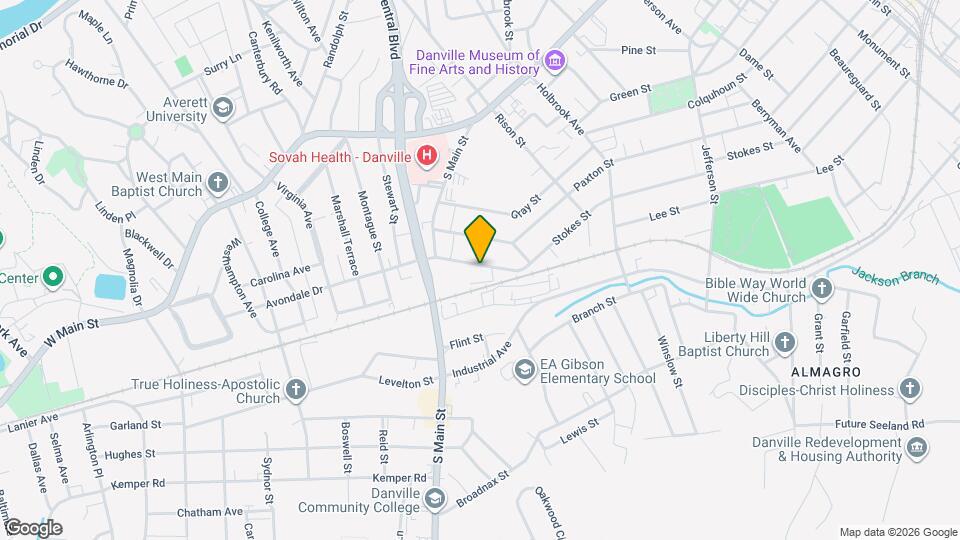 1249 Stokes St Map and Location Details