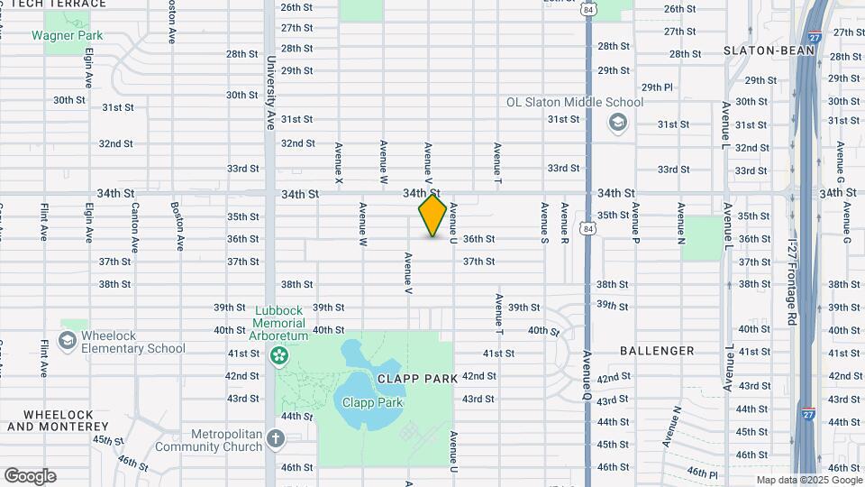 2109 36th St Map and Location Details