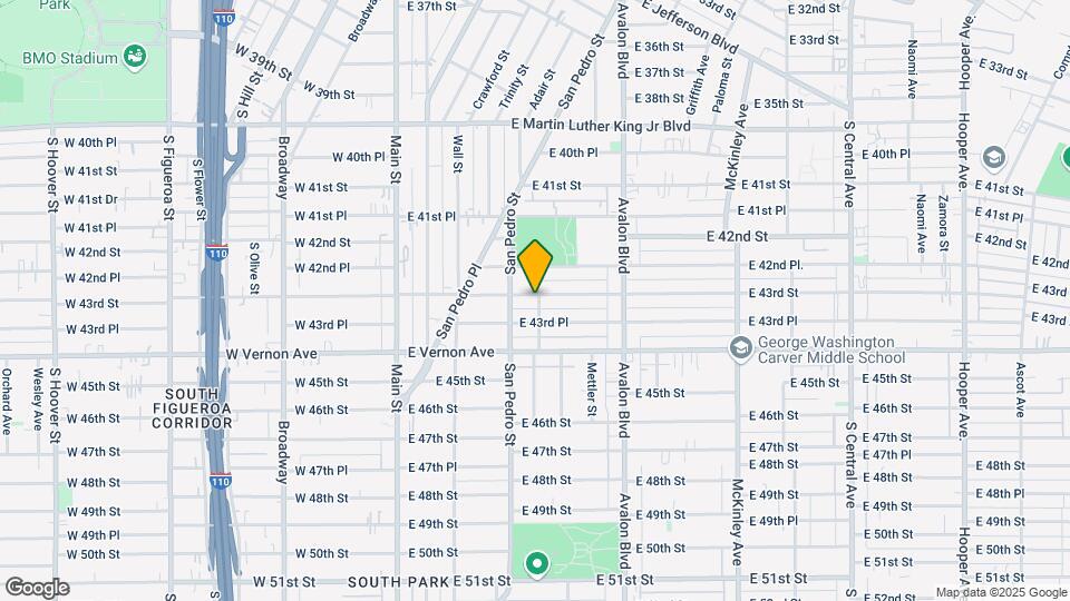 4309 Crocker St Map and Location Details