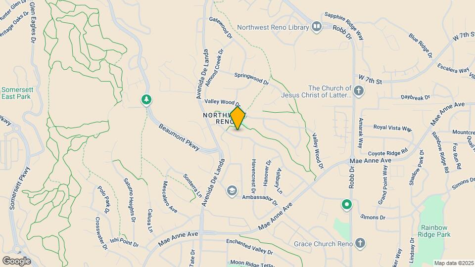 6590 Stone Valley Dr Map and Location Details