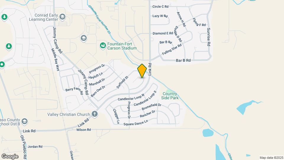 954 Daffodil St Map and Location Details