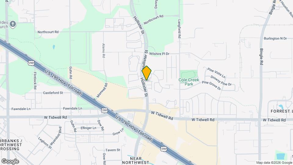 7439 Hollister Spring Map and Location Details