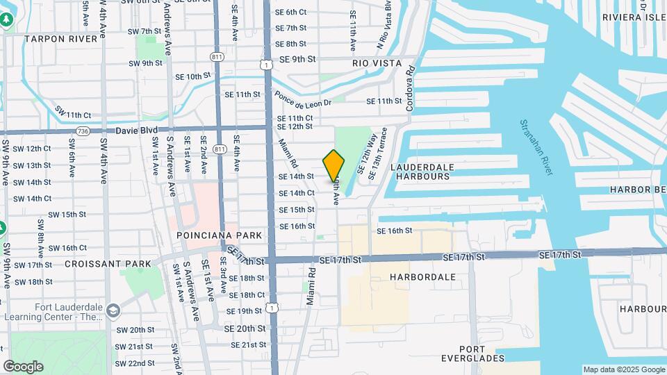 909 SE 14th Ct Mapa y Detalles de la Ubicación