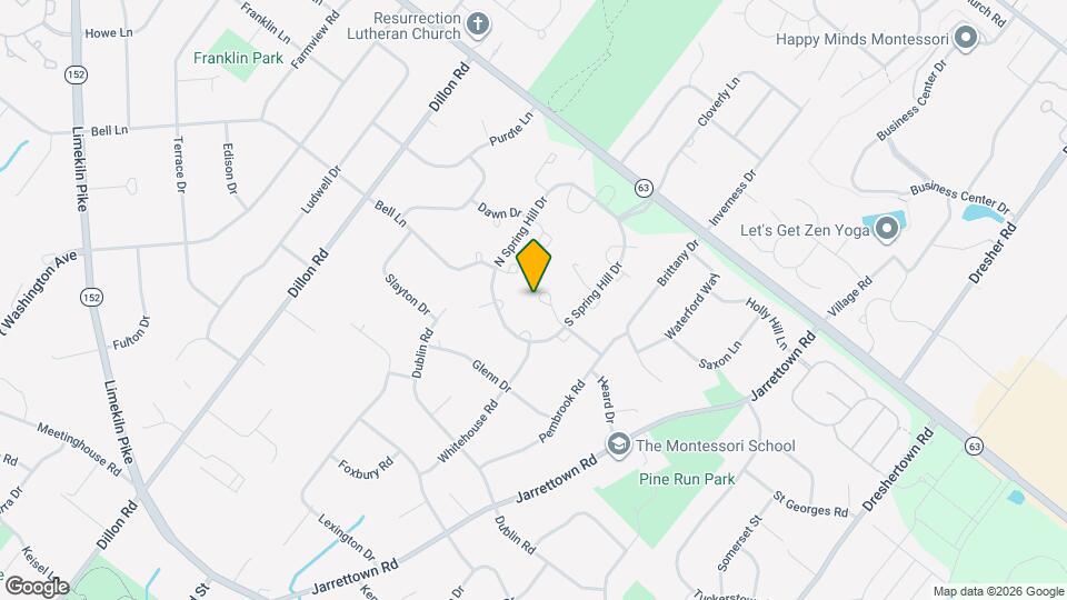 1522 Isaacs Ct Map and Location Details