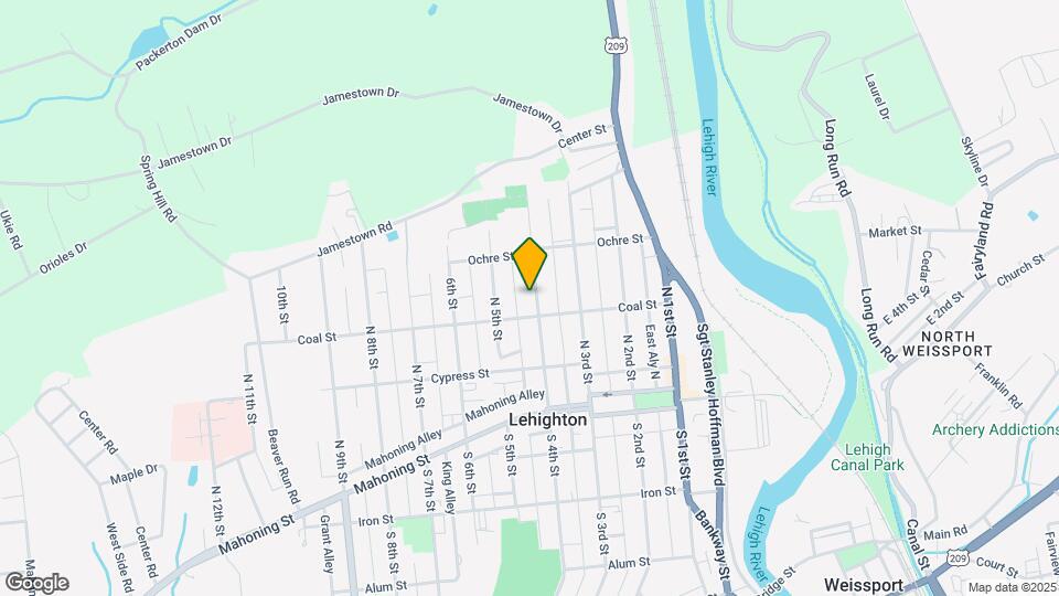 318 N 4th St, Unit 4th Street Lehighton Map and Location Details