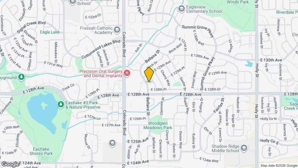 12822 Bellaire St Map and Location Details