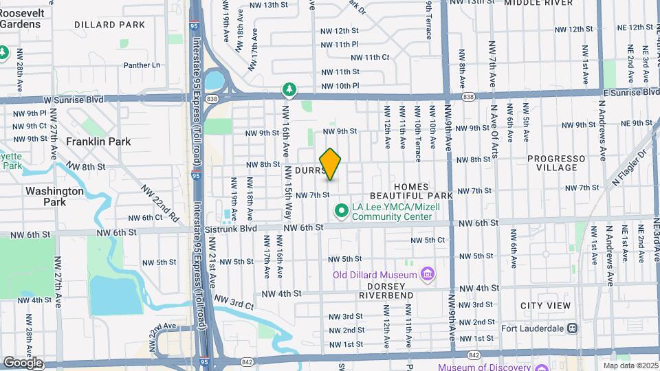 716 NW 14th Way Map and Location Details