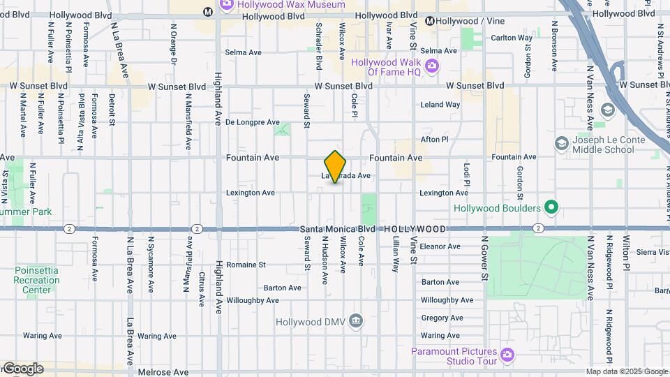 Lexington Ave Map and Location Details