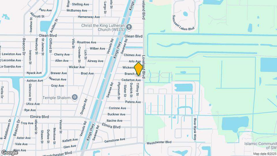 23508 Cedarton Ave Map and Location Details