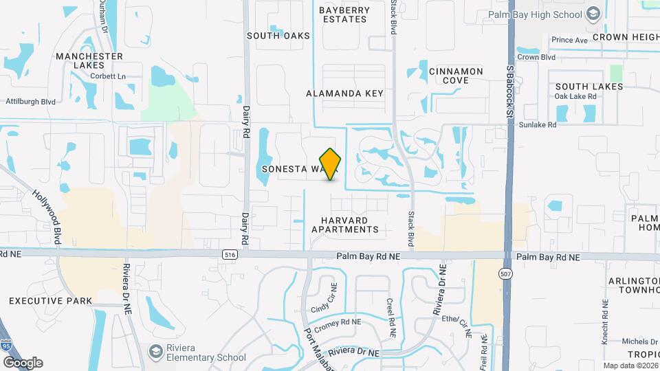 950 Luminary Cir Map and Location Details