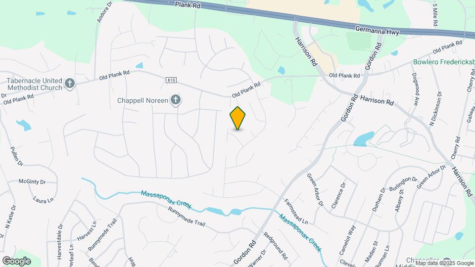 11907 Daisy Hill Ln Map and Location Details