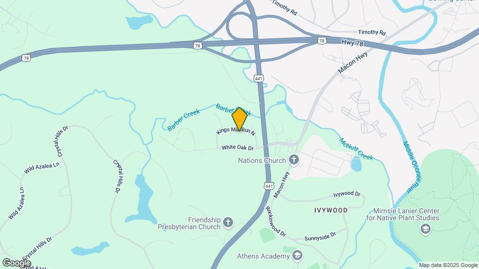 1083 Kings Mill Run N Map and Location Details