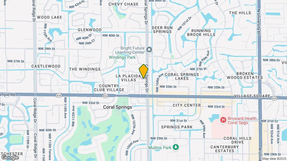 10516 NW 36th St Map and Location Details