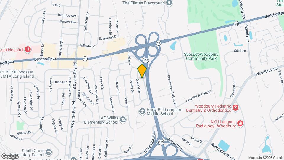 38 Park Dr E Map and Location Details