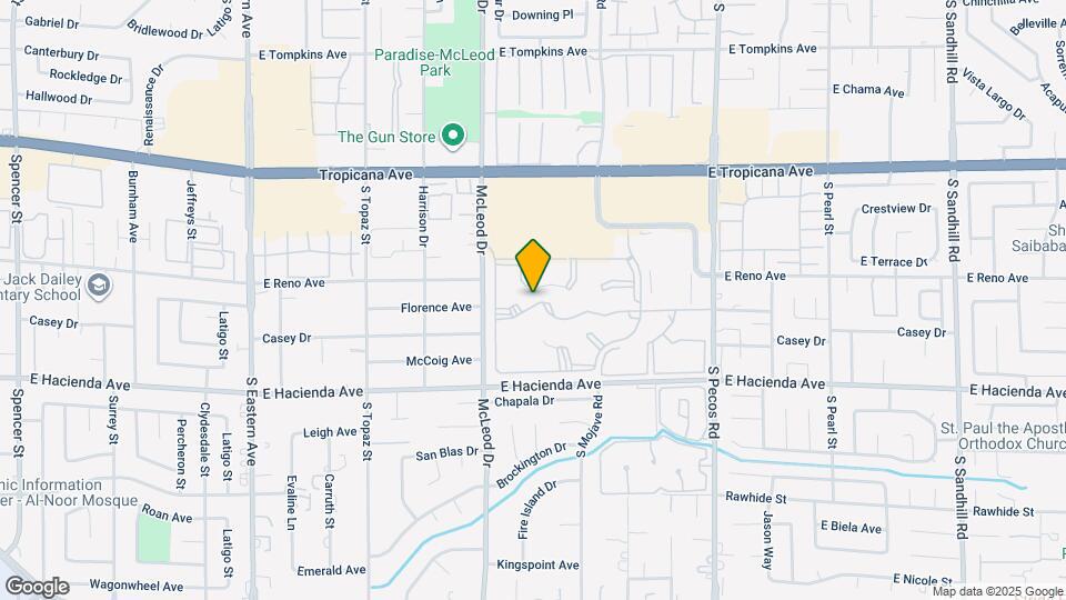 3056 Casey Dr Map and Location Details