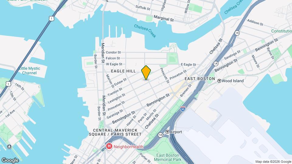 188 Lexington St Mapa y Detalles de la Ubicación