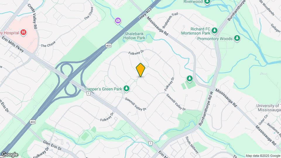 4146 Wheelwright Crescent Map and Location Details