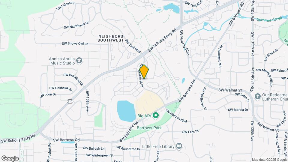 14905 SW Sandhill Loop, Unit 201 Map and Location Details