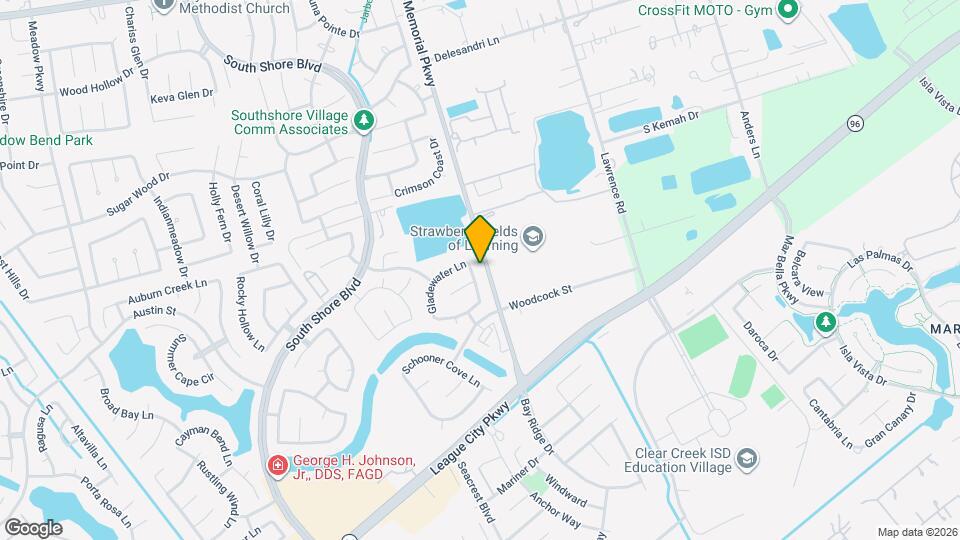 860 Rock Harbor Ln Map and Location Details