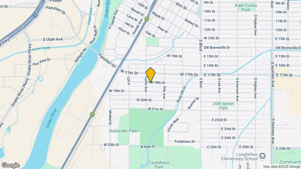 375 W 18th St Map and Location Details