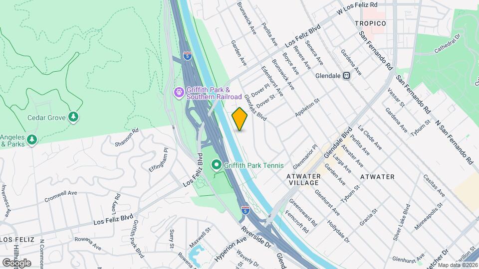 3800 W Legion Ln Map and Location Details