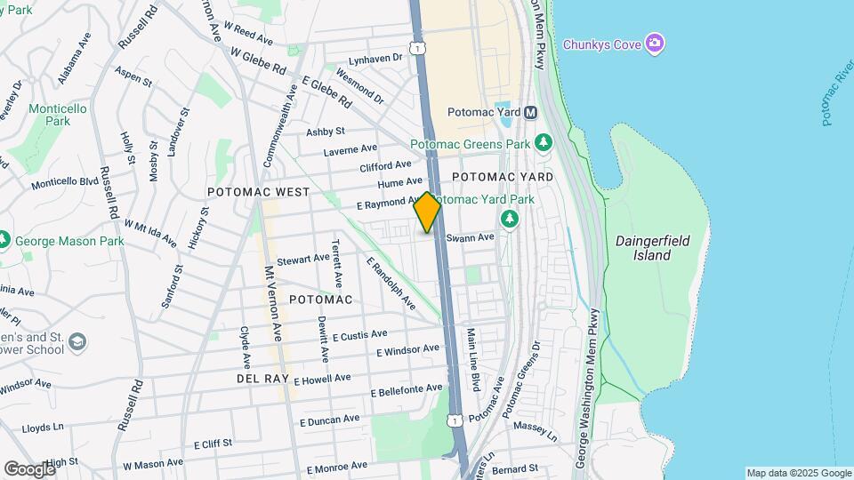 450 Swann Ave, Unit Ives #407 Map and Location Details