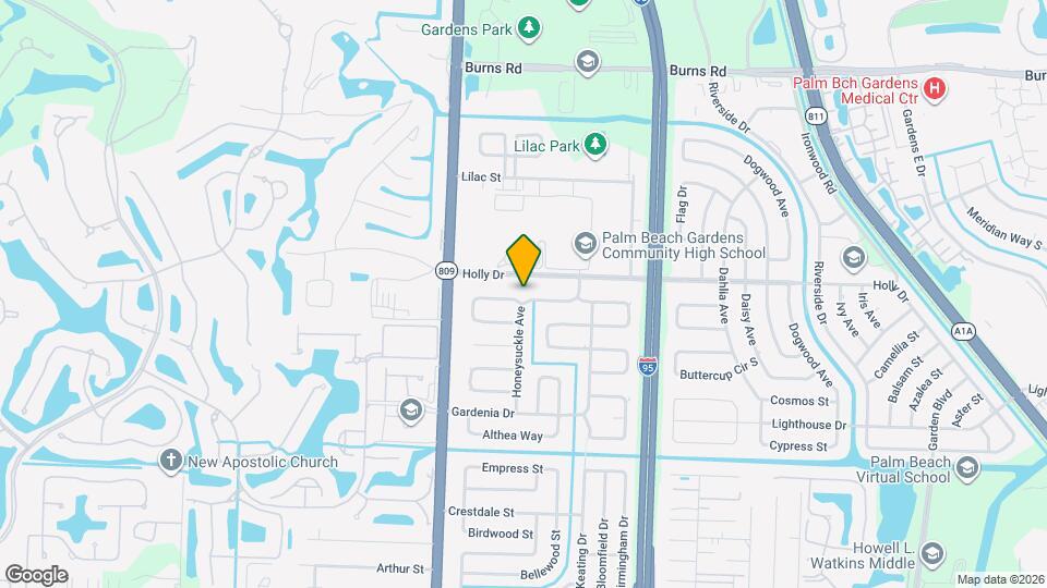 4317 Honeysuckle Ave, Unit 2915 Map and Location Details