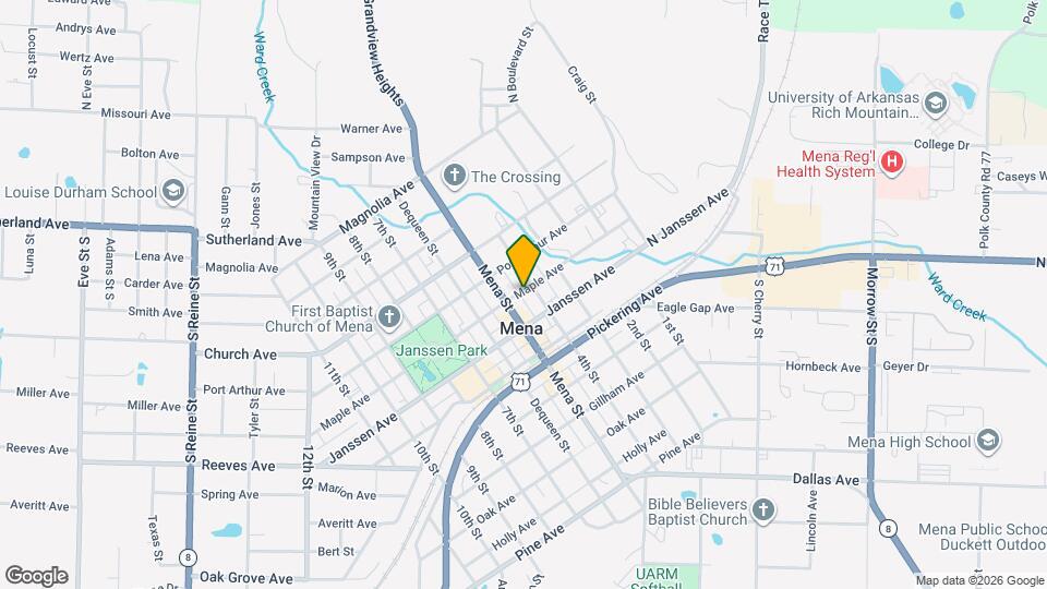 410 Maple Ave Map and Location Details