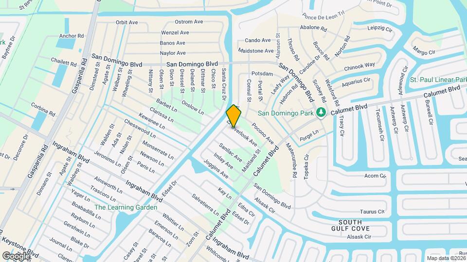 14295 Overlook Ave Map and Location Details