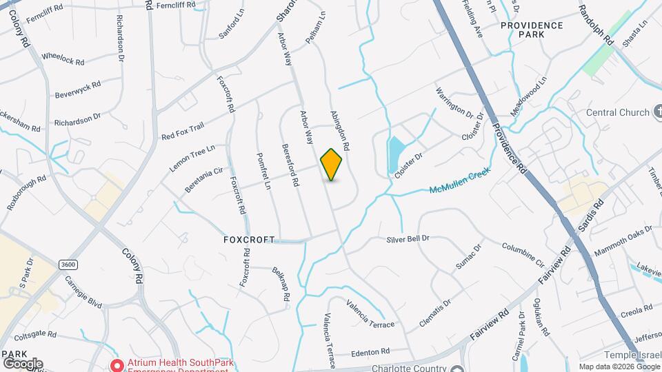 4023 Arbor Way Map and Location Details